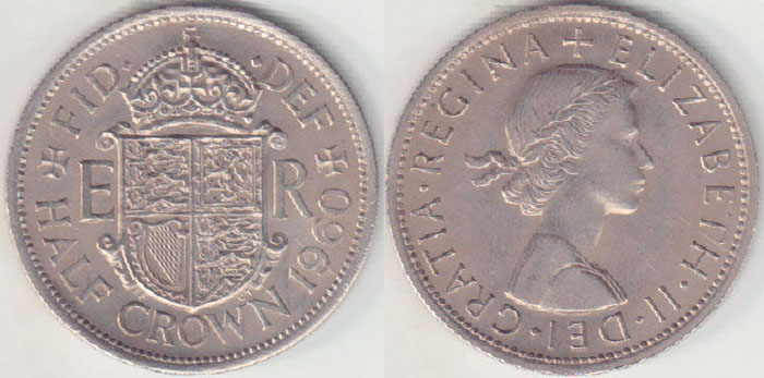 1960 Great Britain Half Crown (Unc) A005058